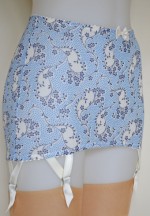 Pip & Pantalaimon navy floral step-in